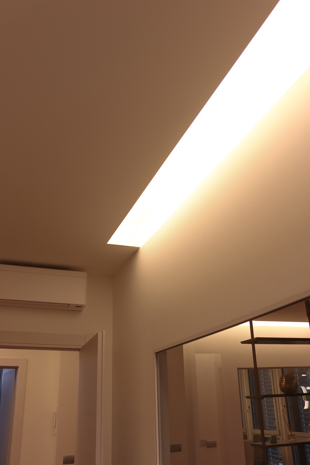 Controsoffitto retroilluminazione led